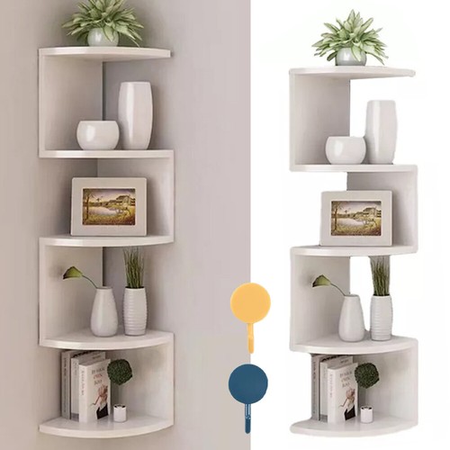 Tier floating corner shelves - tier,