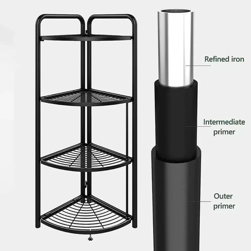 Foldable black metal - foldable,