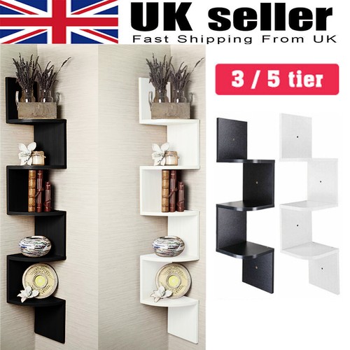 Tier floating corner shelves - floating,