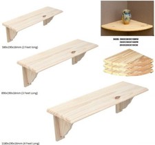 Natural Wood Wooden Shelf