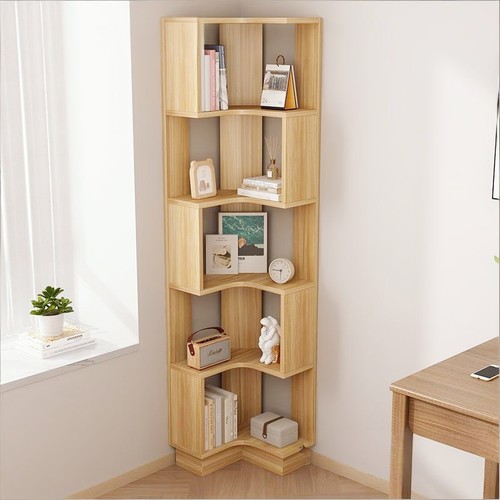 Modern wooden tier corner - wooden, 5-tier