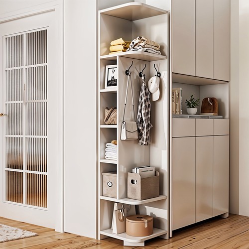 Corner shelf unit white - corner,