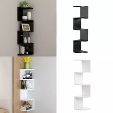 5 Tier Floating Wall Shelves