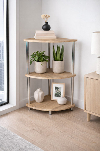 Corner shelf tier unit - shelf,