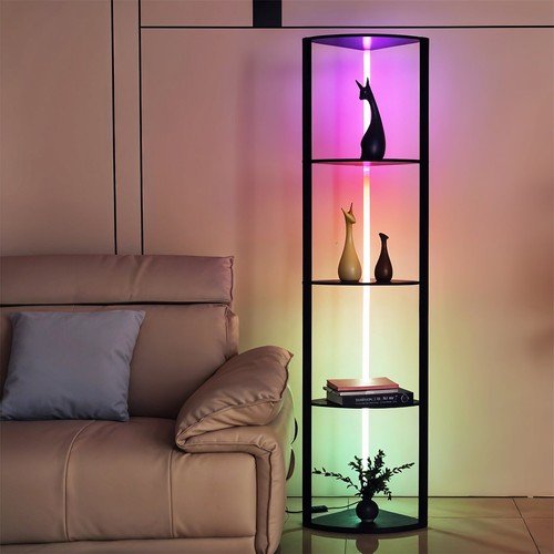 Tall corner shelving unit - shelving,