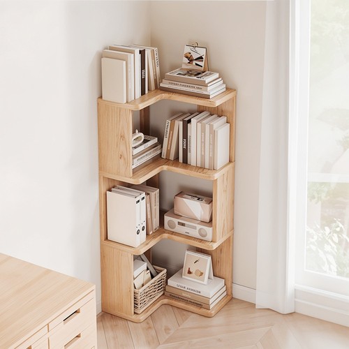 Corner shelf bookcase - shelf, storage