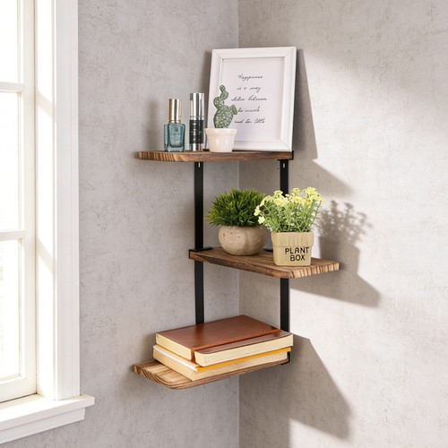 Rustic wood corner - rustic,