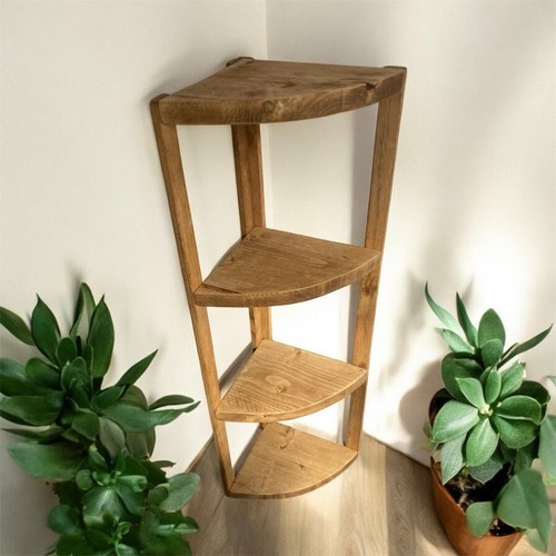 Wood corner shelving - wood, free